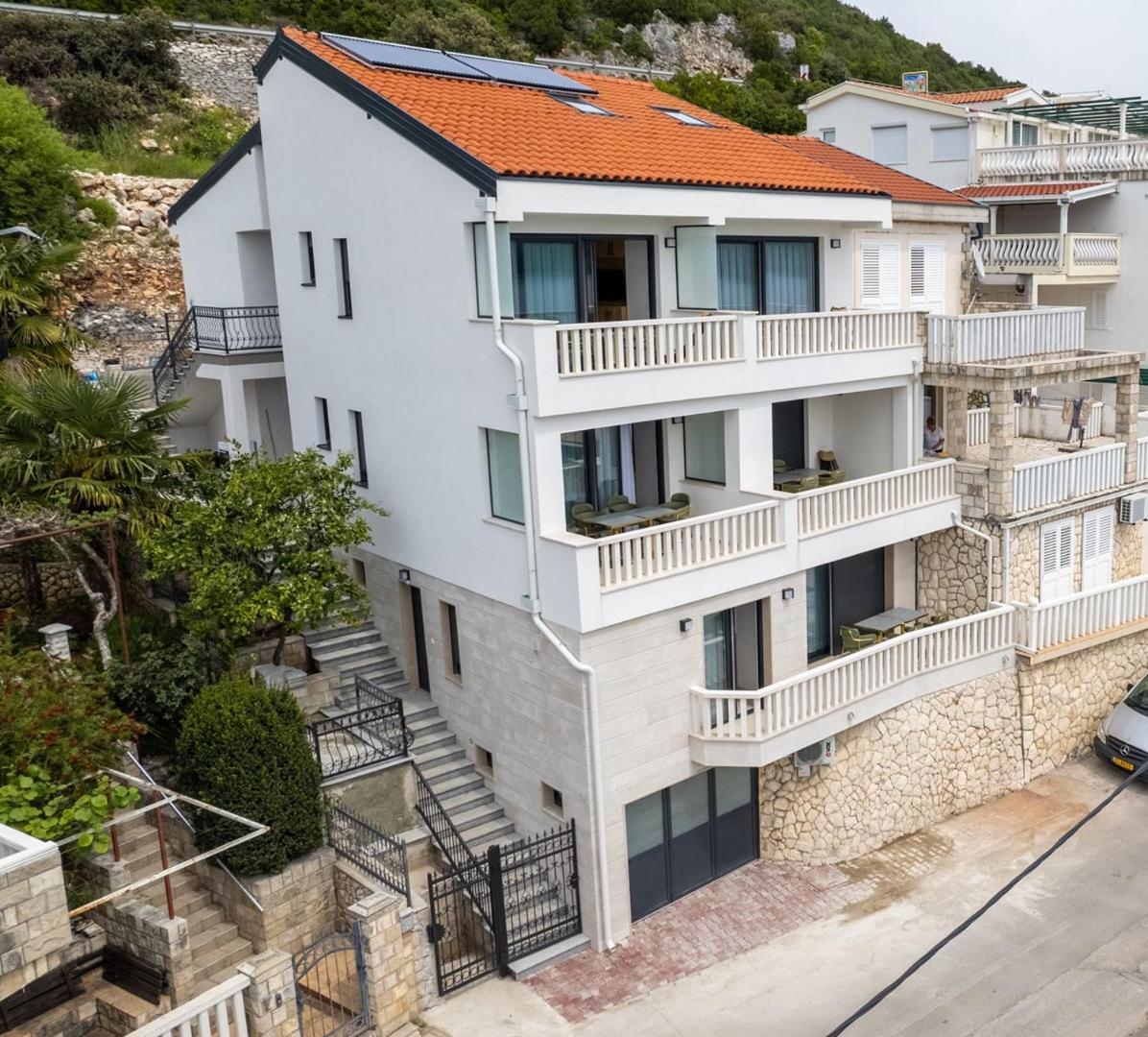 Villa Emina Sa Privatnom Plazom I Parkingom Neum Eksteriør bilde