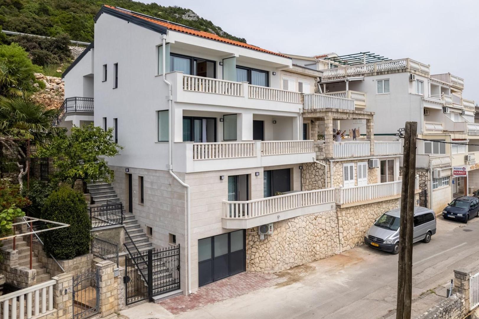 Villa Emina Sa Privatnom Plazom I Parkingom Neum Eksteriør bilde